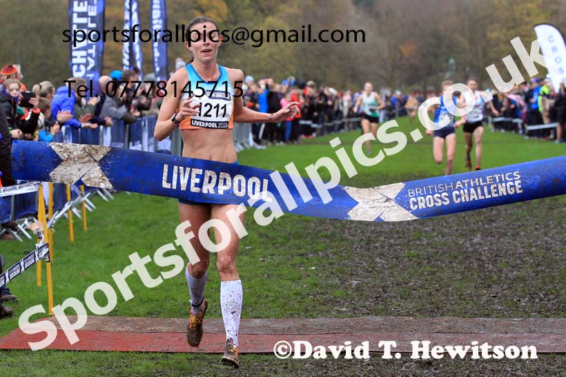 Senior Women and Under-23 Women, 2022 British Athletics Cross Challenge, Sefton Park, Liverpool.  Photo: David T. Hewitson/Sports for All Pics